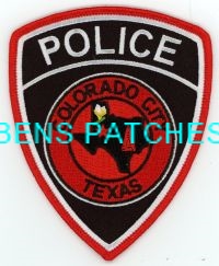 TEXAS,COLORADO CITY POLICE 5